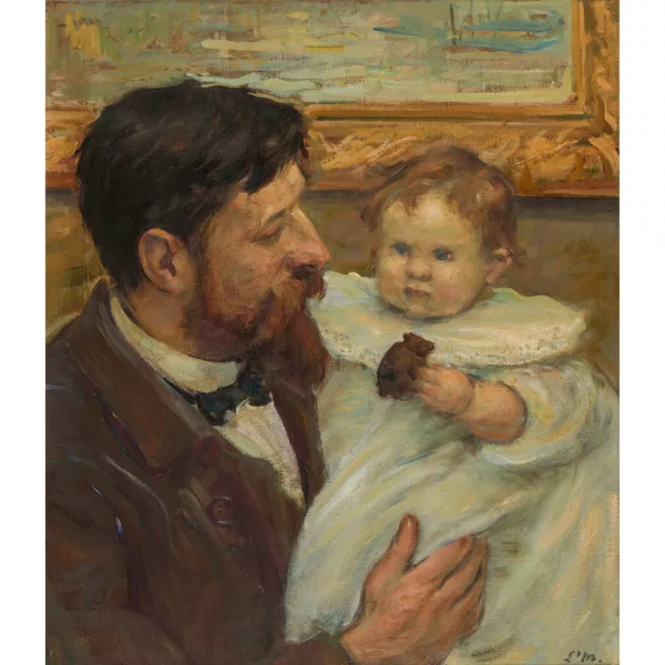Louis de Meuron — Père et fille.