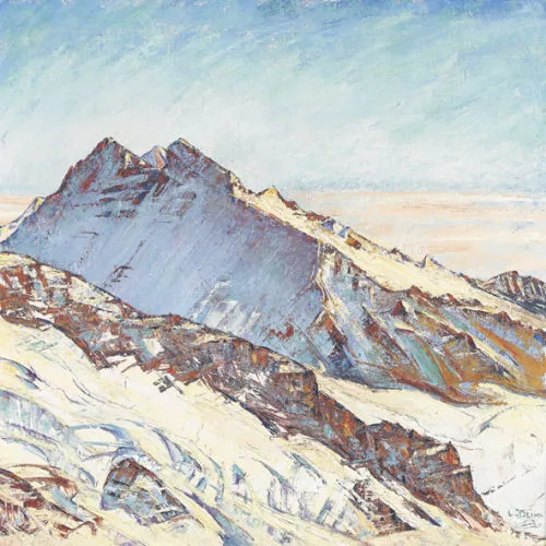 Louis Dürr — "Walliser Fieschhörner".