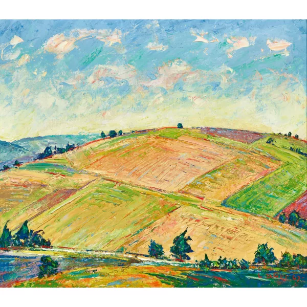 Louis Dürr — "Vor der Ernte" (Bangerten bei Worb).
