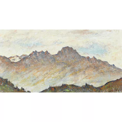 Louis Dürr — "Piz Muragl ob Pontresina".