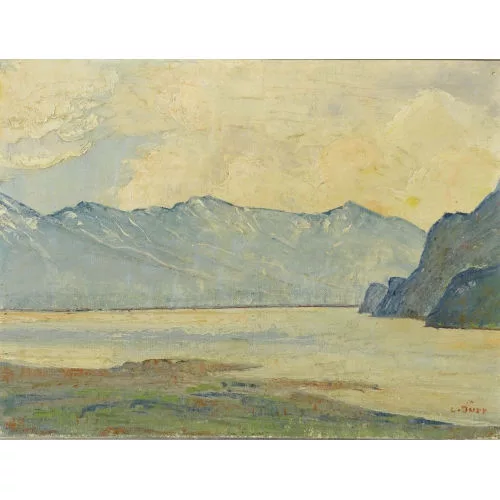 Louis Dürr — Seepartie im Oberland.