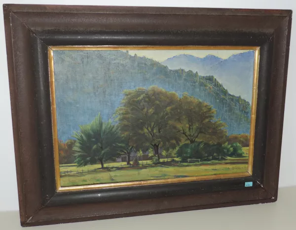 Louis Dürr — Baumgruppe bei Wilderswil", 1940