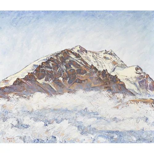 Louis Dürr — Gebirgsmassiv über dem Nebelmeer.
