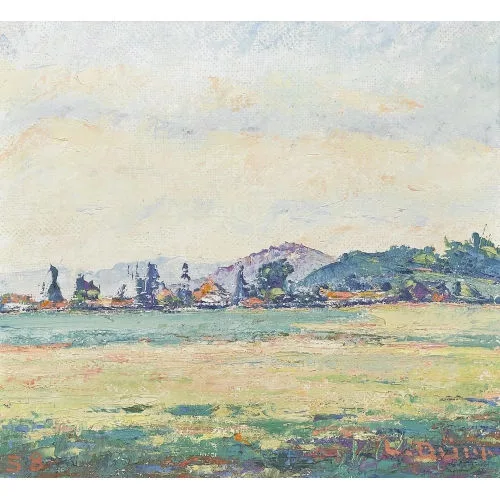 Louis Dürr — Sommerliche Landschaft.