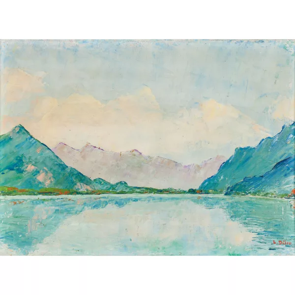 Louis Dürr — Seelandschaft.