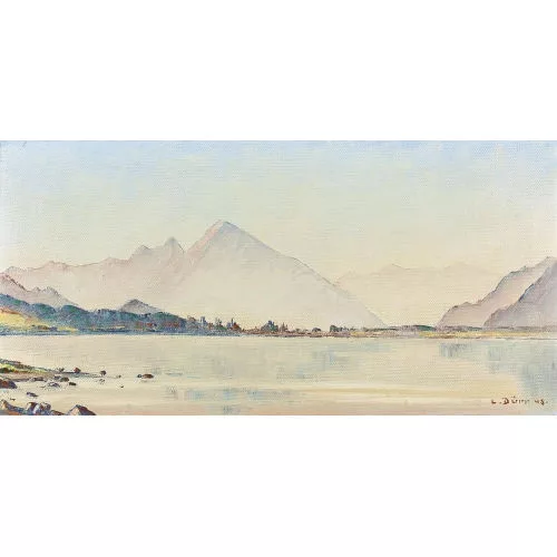 Louis Dürr — Seepartie mit dem Niesen.