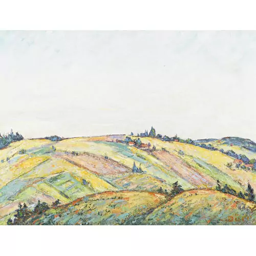 Hügelige Landschaft