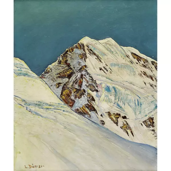 Blick auf den Mönch vom Jungfraujoch