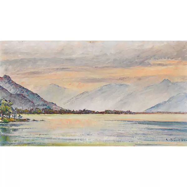 Thunersee im Dunst