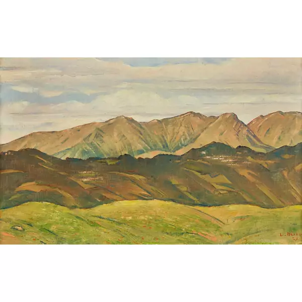 Weite Berglandschaft