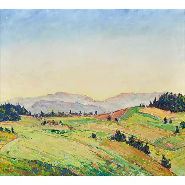 Hügelige Landschaft