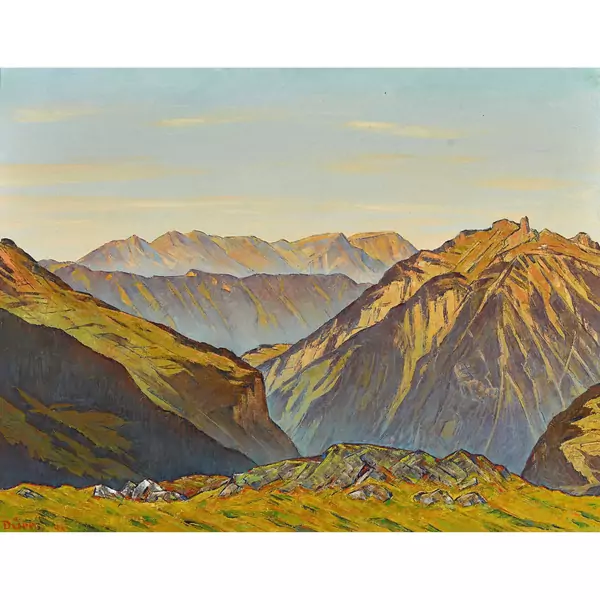 Lauterbrunnental mit Schynige Platte und Gummhorn