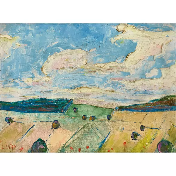 Sommerliche Feldlandschaft
