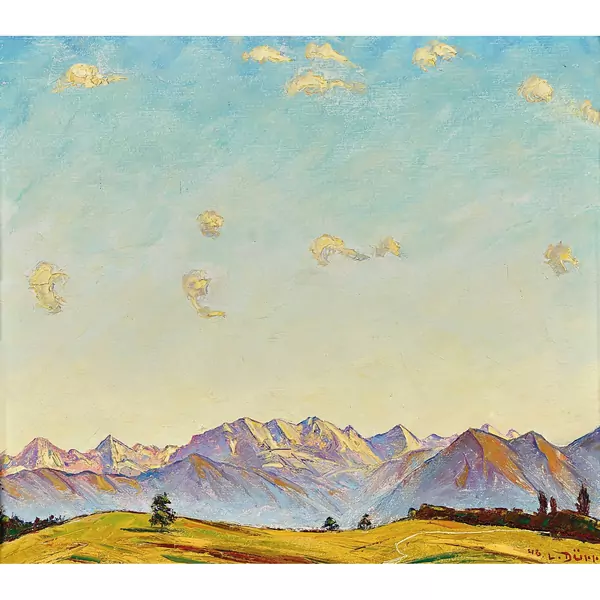 Blick auf die Blüemlisalp