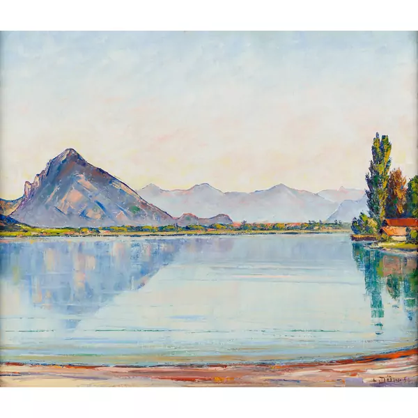 "Thunersee mit Harder"