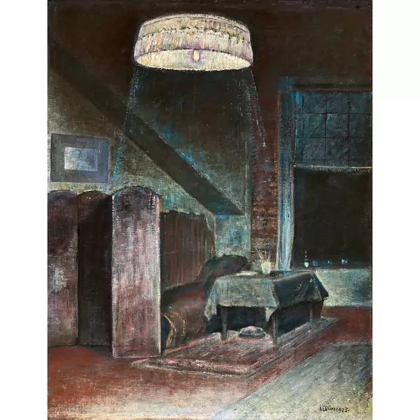 Nächtliches Interieur