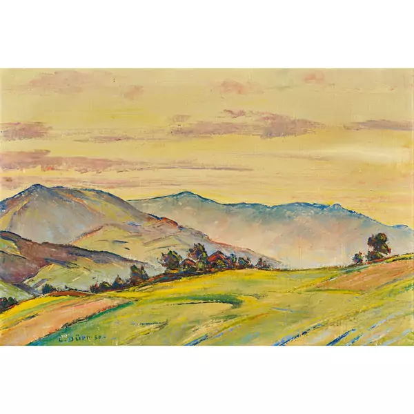Weite Berglandschaft