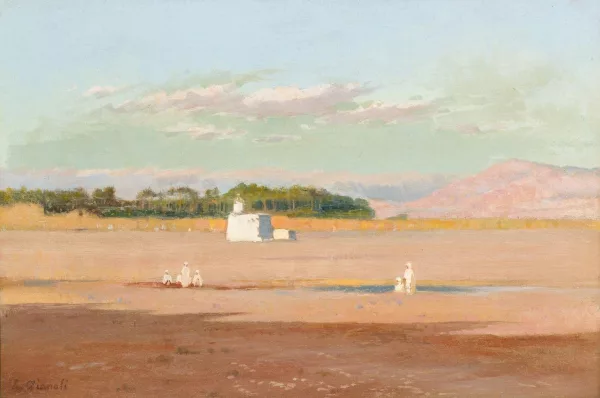 Louis Gianoli — Paysage de Biskra