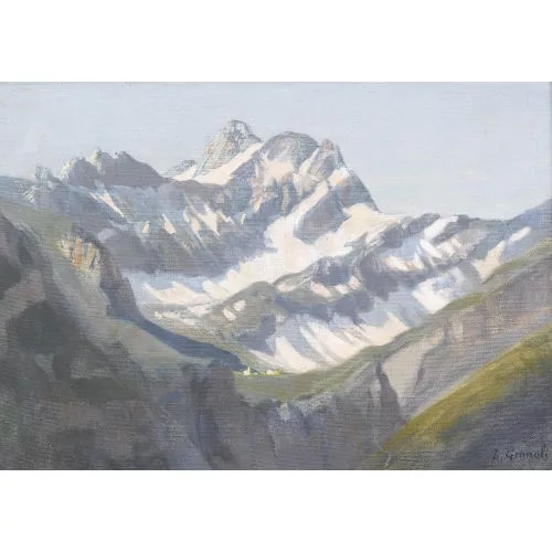 Louis Gianoli — "L′Altmann vue de Wildkirchli".
