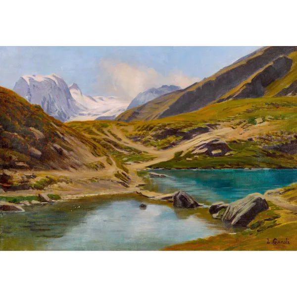 Louis Gianoli — "Lac de Lucel (Val d'Arolla)".