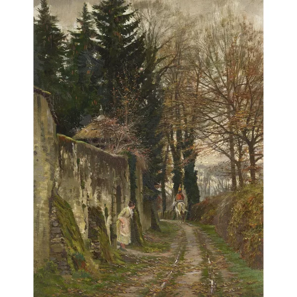 Louis Gianoli — "Le départ".