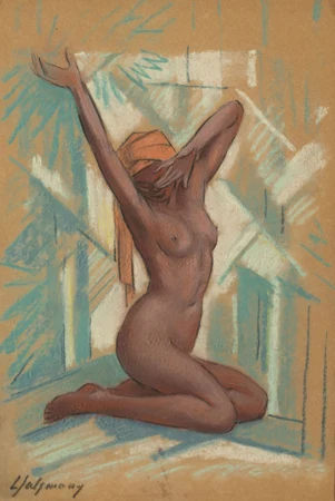 Femme orientale nue