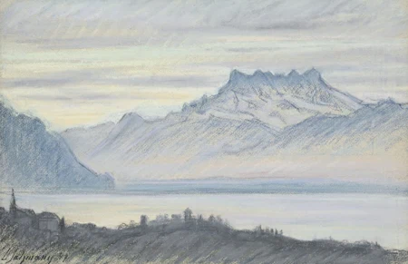 Vue sur les Dents du Midi