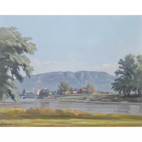 L′Arve et Mont Salève