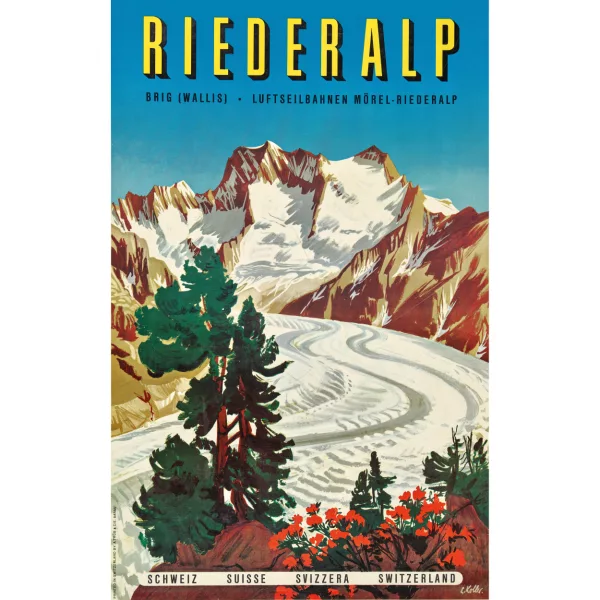 Louis Koller — "Riederalp".