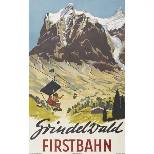 Louis Koller — "Grindelwald Firstbahn".