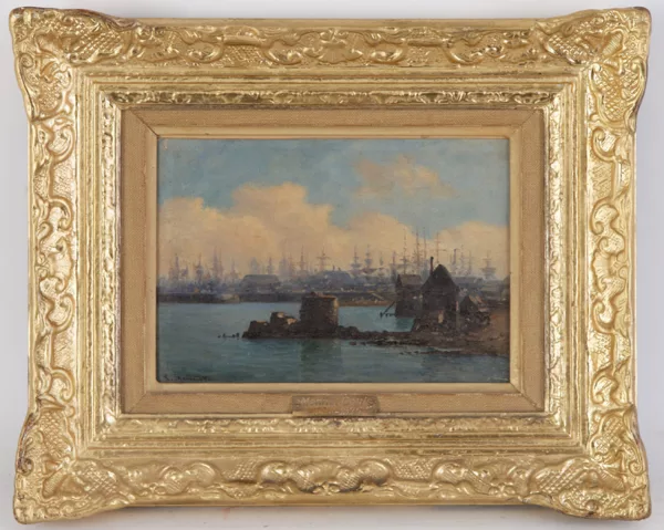 Louis Mennet — Scène de port