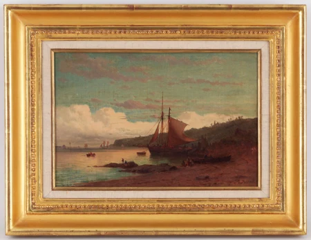 Paysage de bord de mer