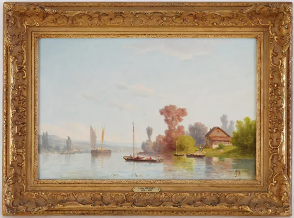 Louis Mennet — Marine, jour de beau temps