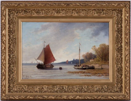 Bord de mer en Hollande