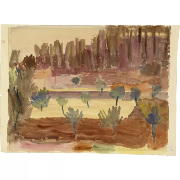 Louis Moilliet — Ohne Titel (Olivenhain) — Galerie Kornfeld
