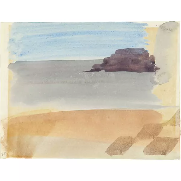 Louis Moilliet — Küstenlandschaft in Spanien — Galerie Kornfeld