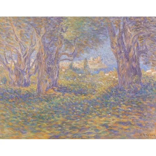 Louis Rheiner — Sommertag an der Mittelmeerküste.