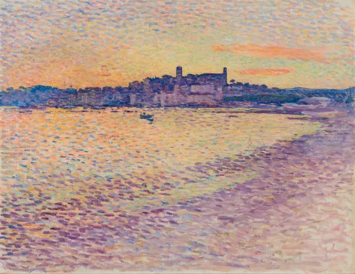 Louis Rheiner — Vue de Cannes