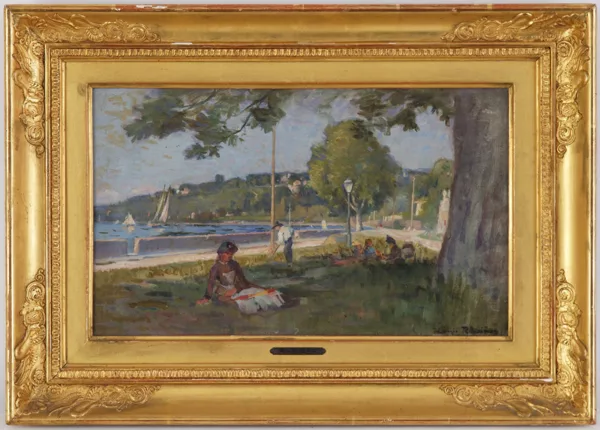Louis Rheiner — Le vieux plongeoir, Genève