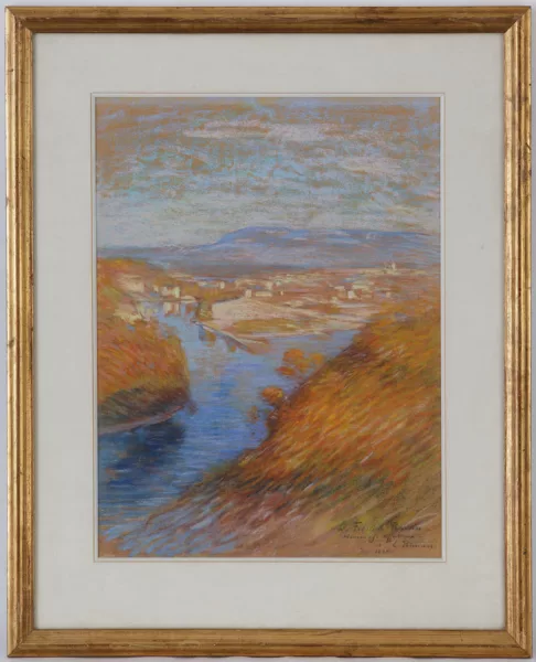 Louis Rheiner — Paysage méditerranéen