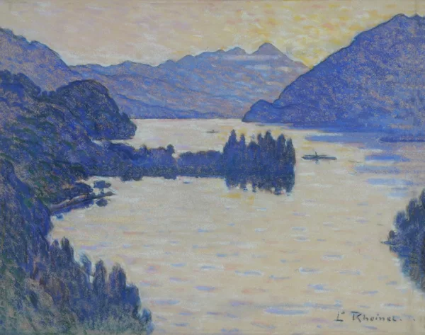 Louis Rheiner — Couchant vers le Brienzersee