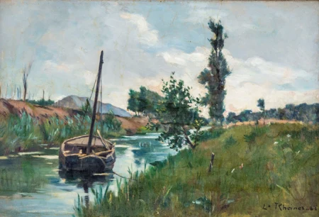 Canal de la Somme près St-Valéry