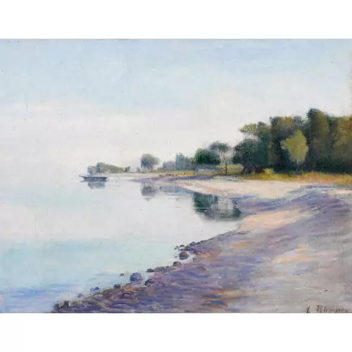 Au bord du lac Léman