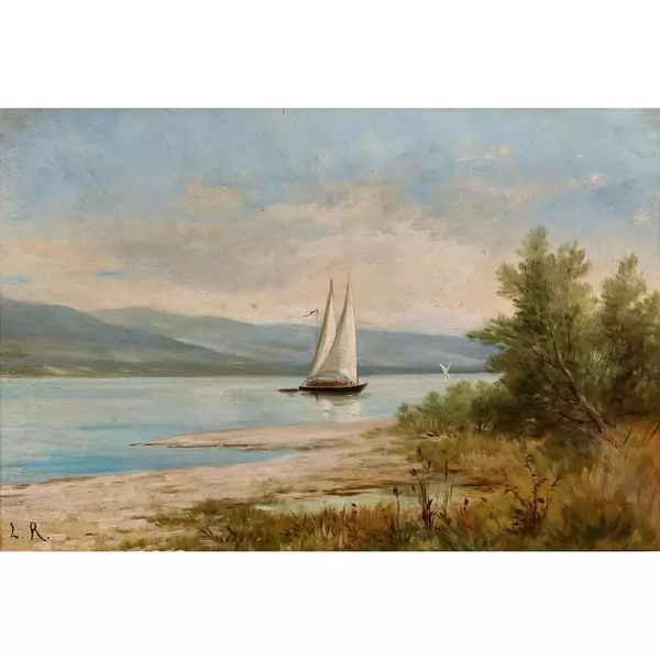 Barques sur le Léman