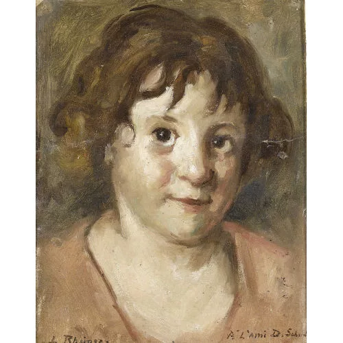 Louis Rheiner — Porträt eines Mädchens.