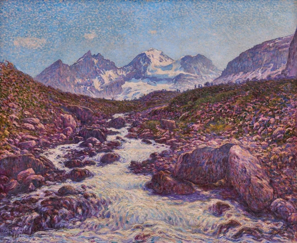 Louis Rheiner — Blümlisalp - Oberland, 1905