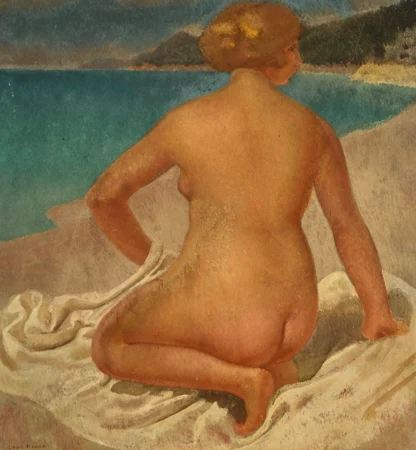 Nu au bord de l'eau
