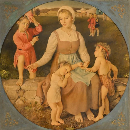 Mutter Maria mit Kindern
