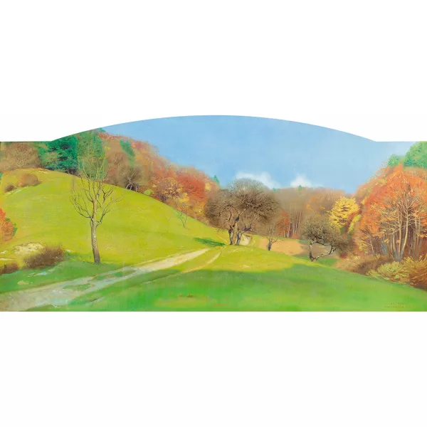 Louis Rivier — Herbstliche Landschaft.