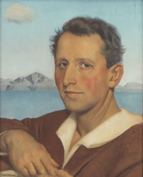 Louis Rivier — Autoportrait